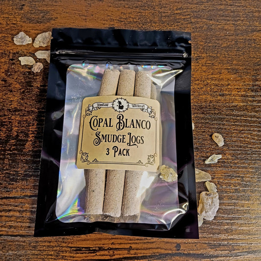 Copal Blanco Smudge Logs Woodland Witchcraft