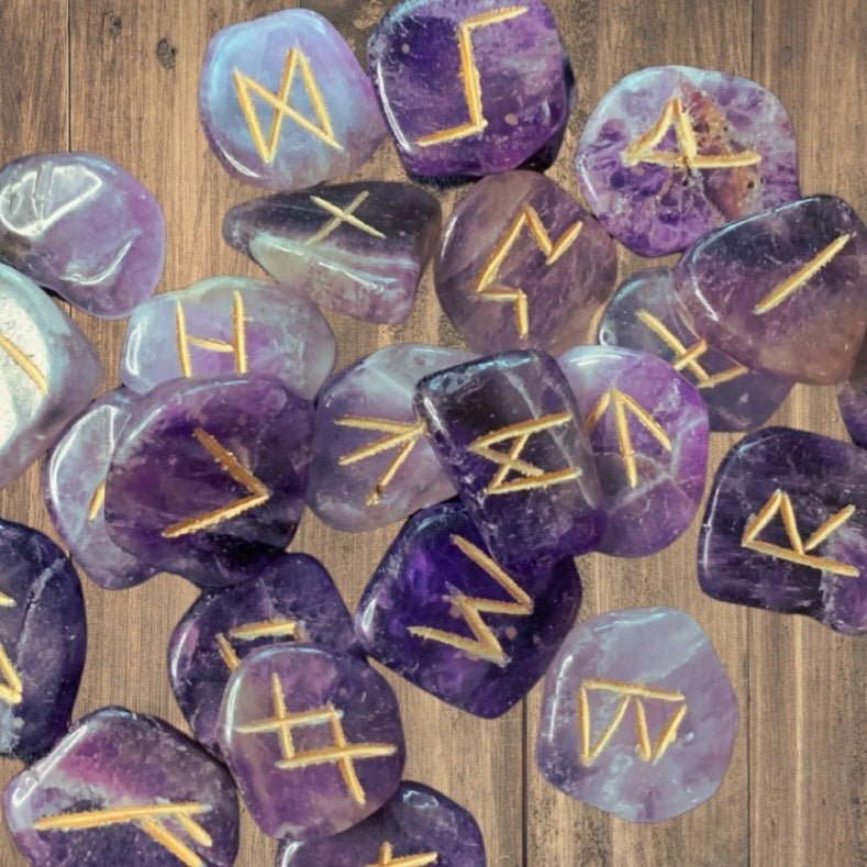 AMETHYST RUNE SET Woodland Witchcraft
