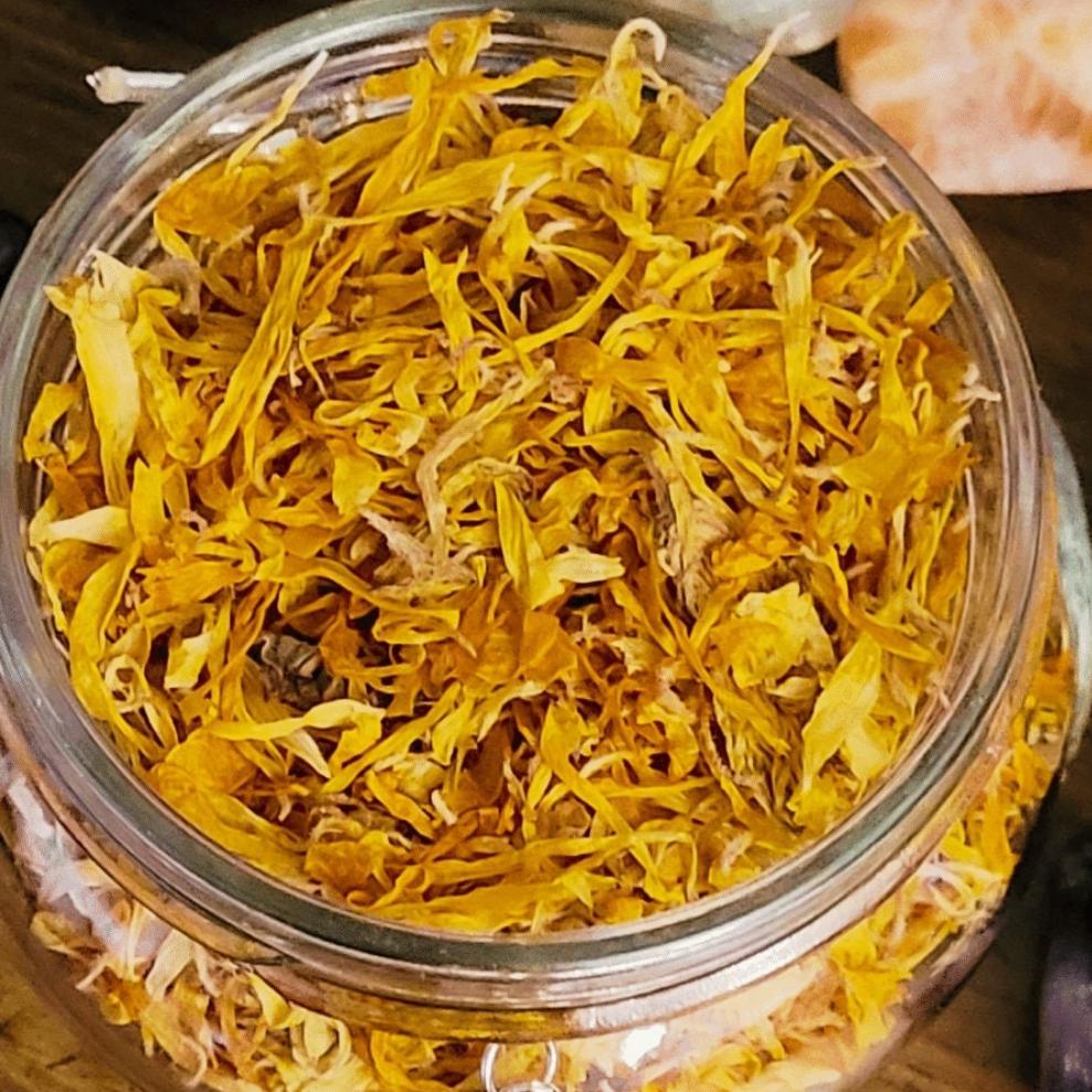CALENDULA APOTHECARY Dried Herb. Woodland Witchcraft