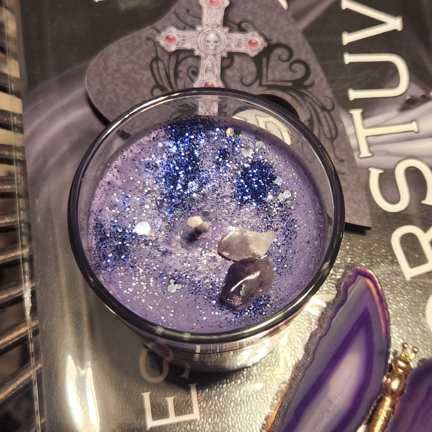 CLAIRVOYANCE APOTHECARY CANDLE Woodland Witchcraft