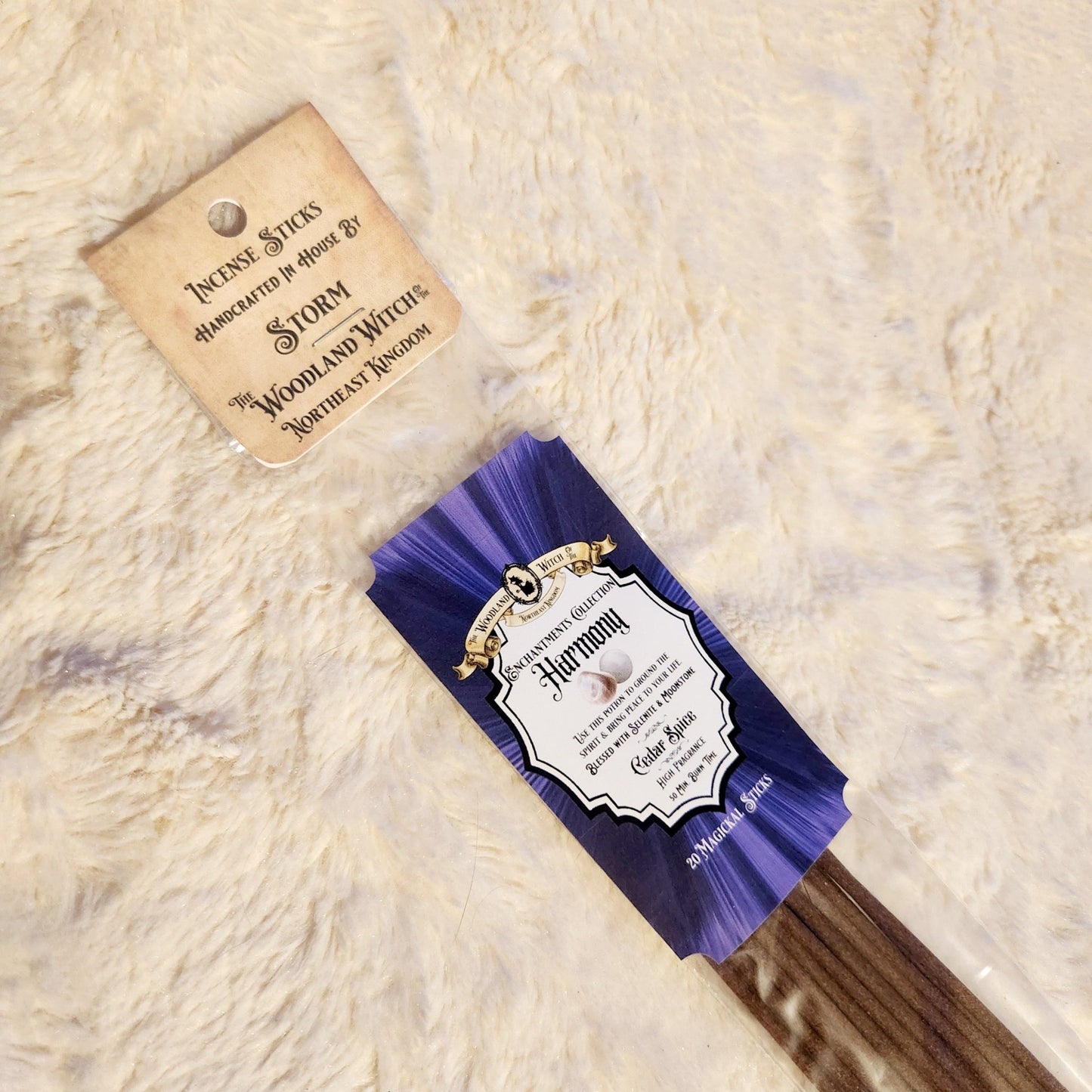 HARMONY INCENSE STICKS Woodland Witchcraft