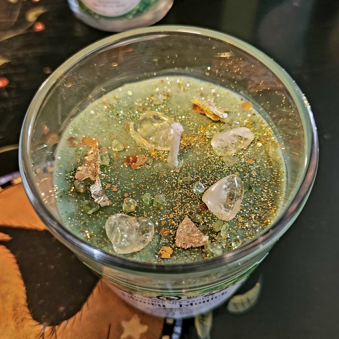 MONEY MAGICK APOTHECARY CANDLE Woodland Witchcraft