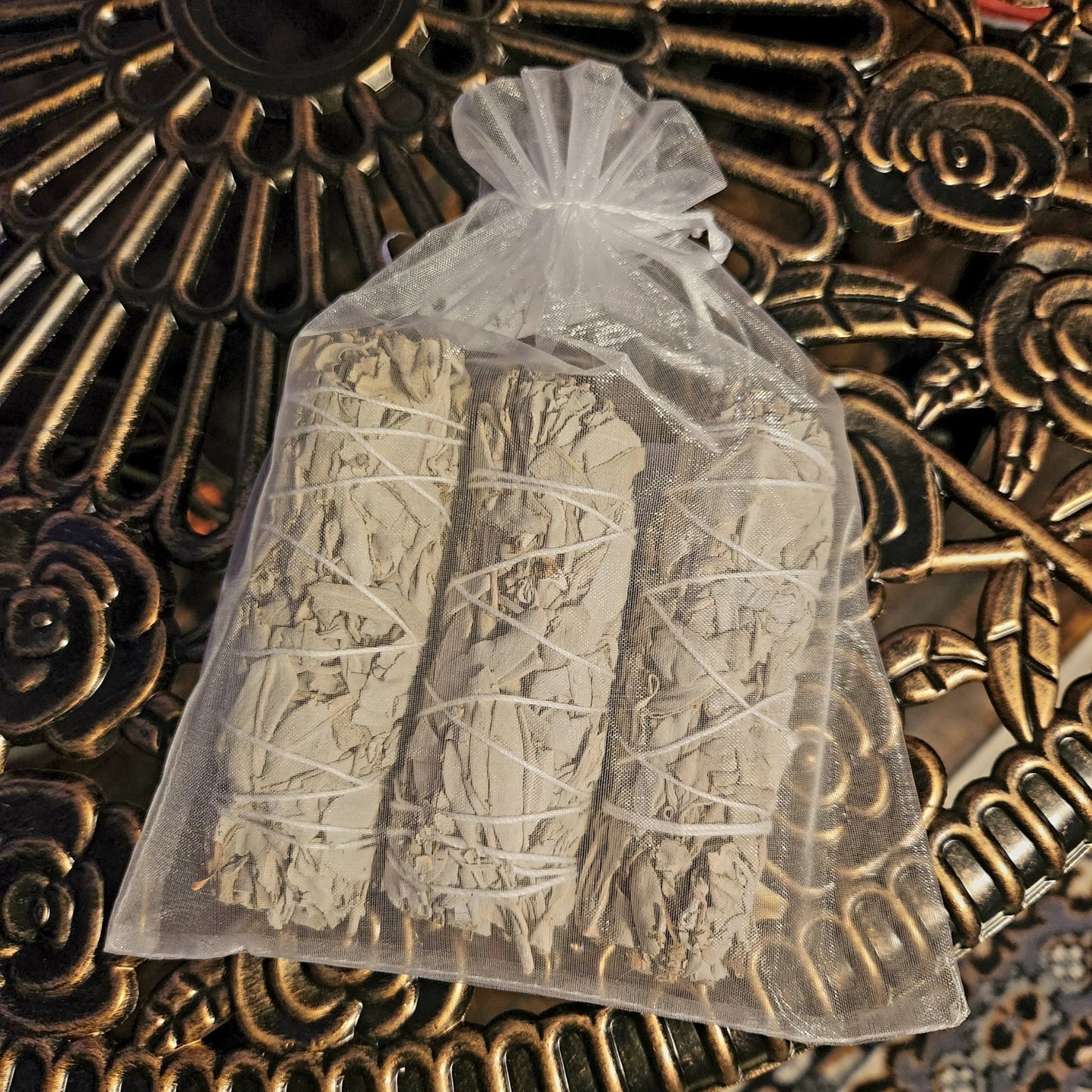 SMUDGE WAND: WHITE SAGE Woodland Witchcraft