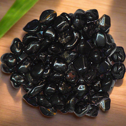 BLACK ONYX TUMBLES Woodland Witchcraft