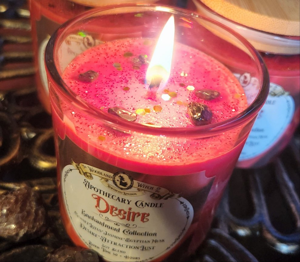 DESIRE APOTHECARY CANDLE Woodland Witchcraft