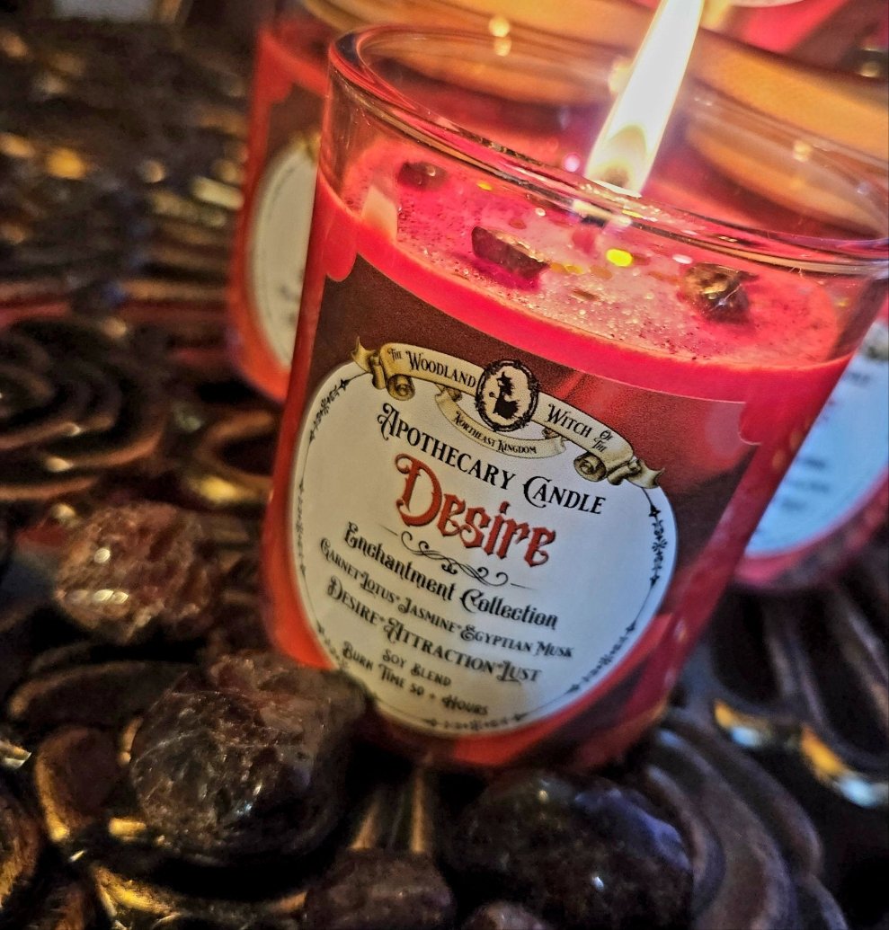 DESIRE APOTHECARY CANDLE Woodland Witchcraft