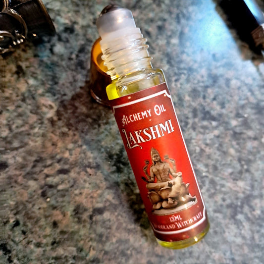 LAKSHMI ALCHEMY OIL 13ML ROLLER Woodland Witchcraft