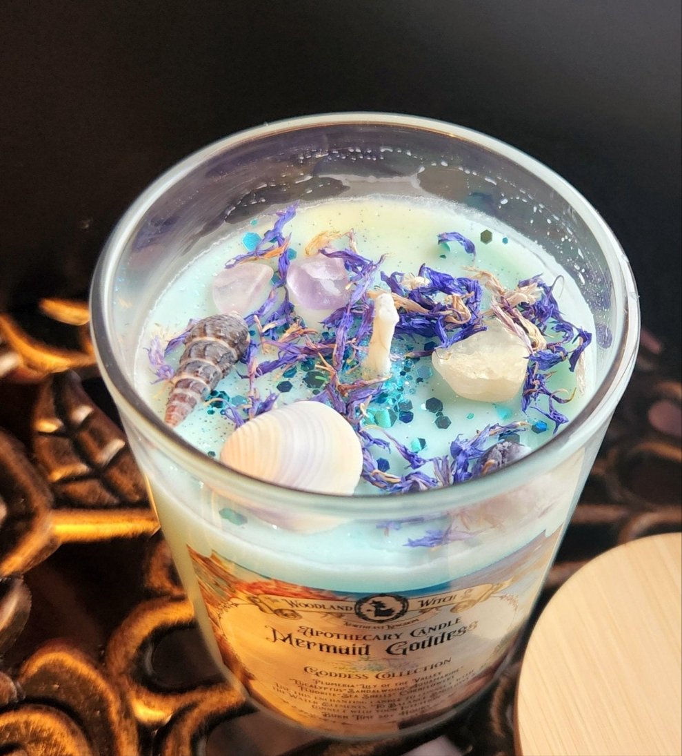 MERMAID GODDESS CANDLE Woodland Witchcraft