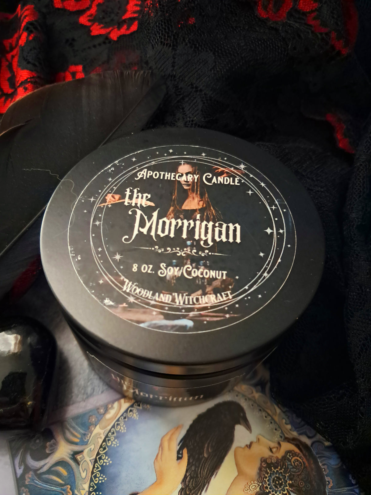 la bougie RITUEL DE LA DÉESSE MORRIGAN