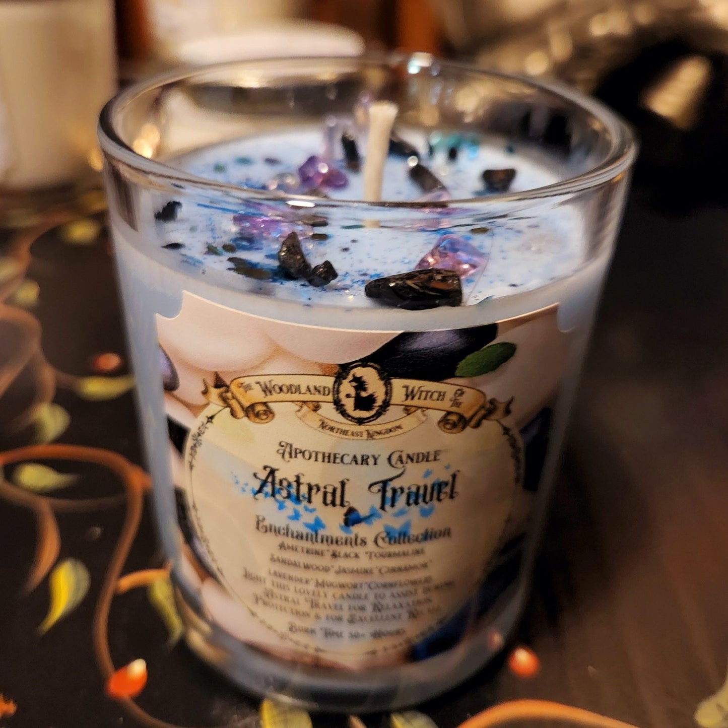ASTRAL TRAVEL APOTHECARY CANDLE Woodland Witchcraft