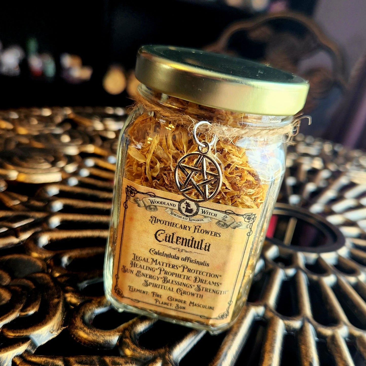 CALENDULA APOTHECARY Dried Herb. Woodland Witchcraft
