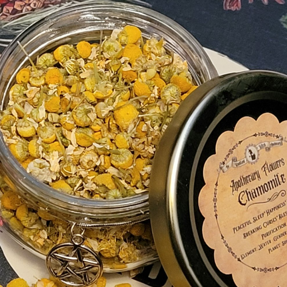 CHAMOMILE APOTHECARY Dried Herb. Woodland Witchcraft