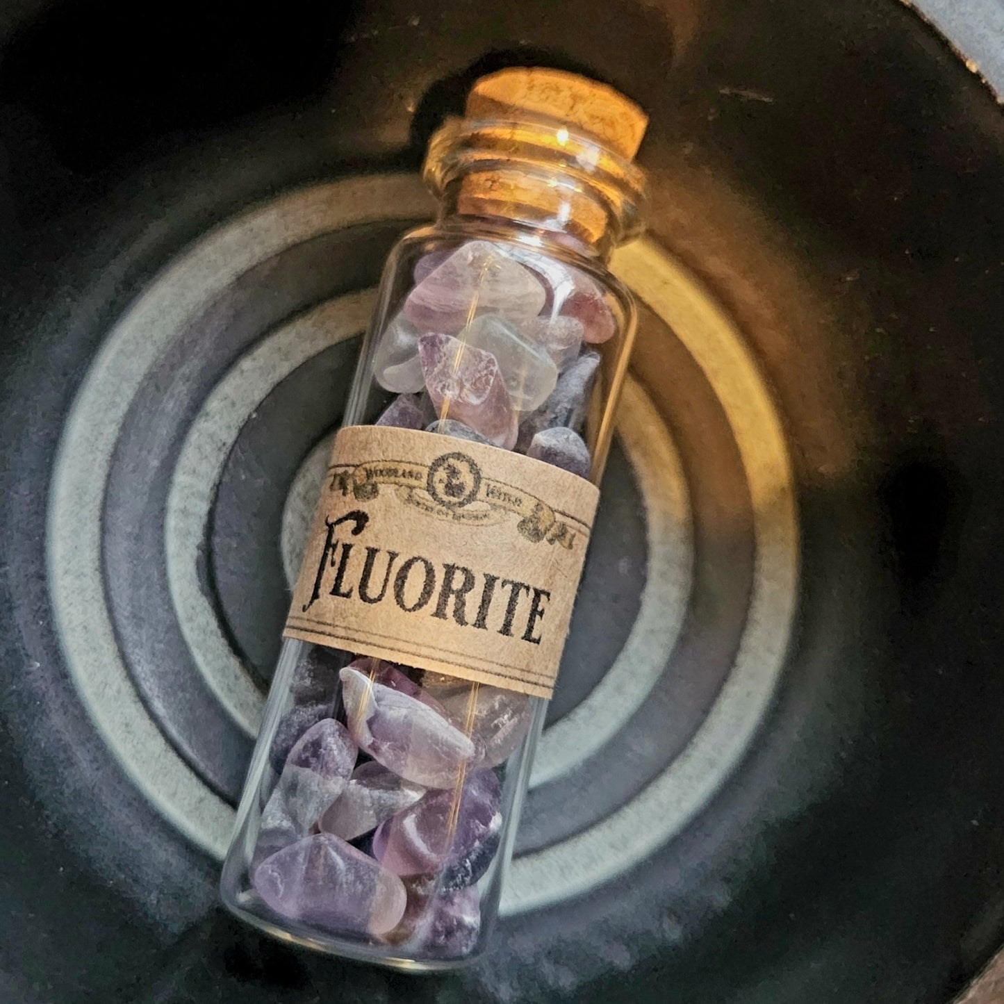 Fluorite Chips Bottle Woodland Witchcraft