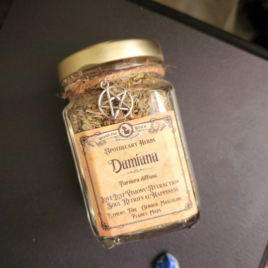 DAMIANA APOTHECARY Dried Herb Woodland Witchcraft