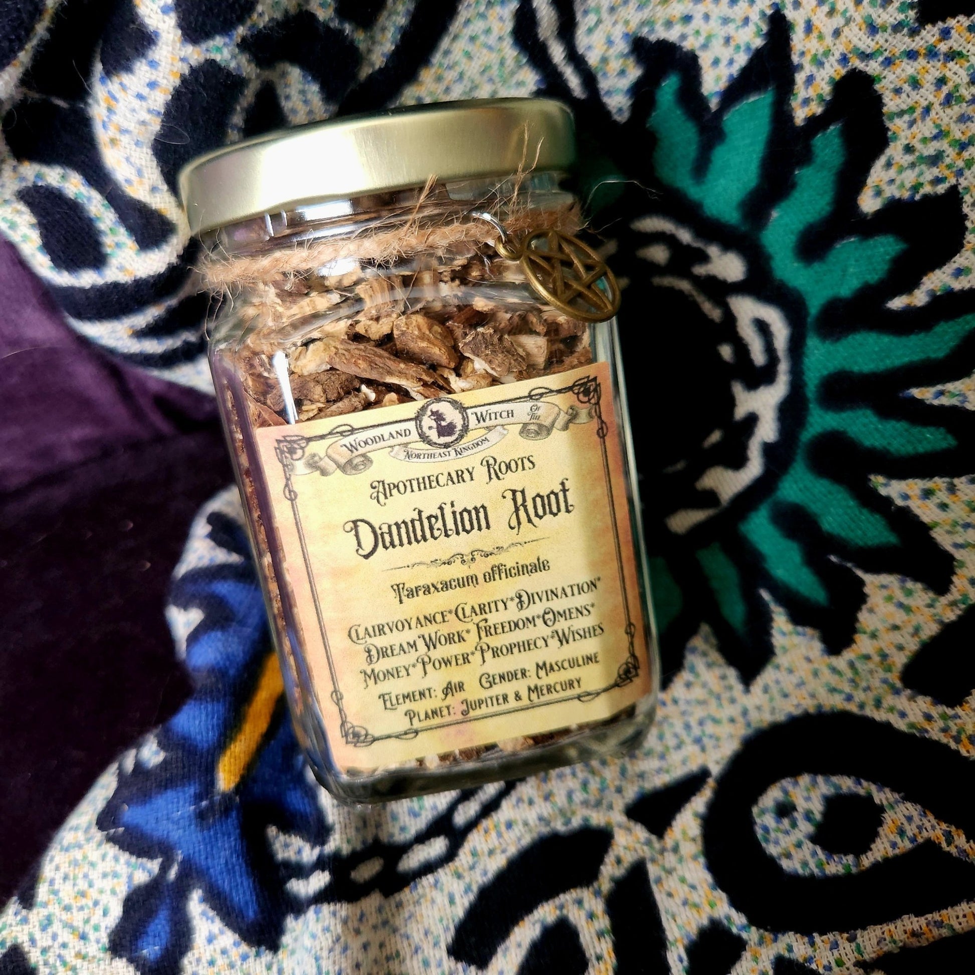 DANDELION ROOT APOTHECARY Dried Herb Woodland Witchcraft