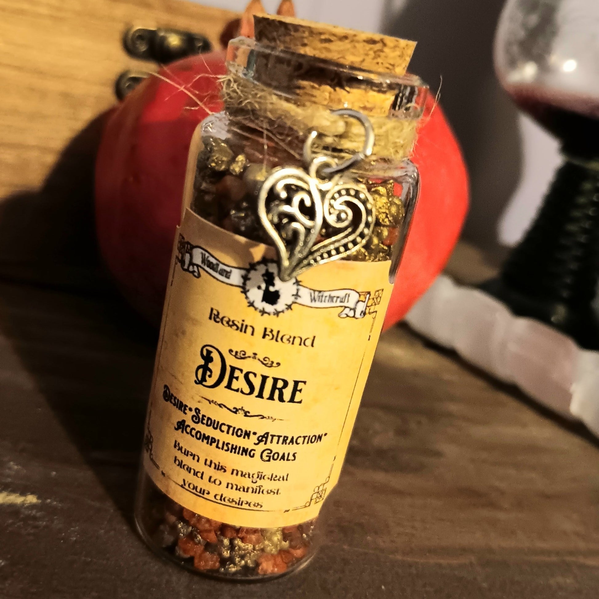 DESIRE INCENSE RESIN Woodland Witchcraft