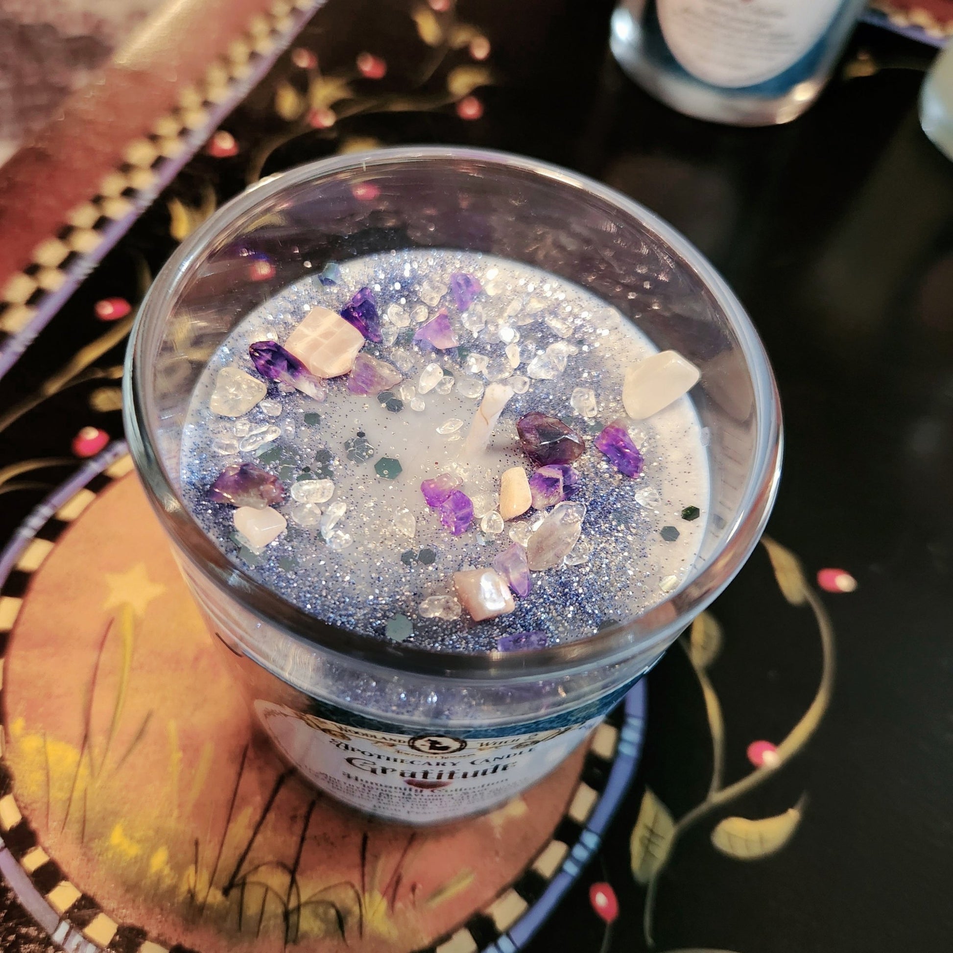 GRATITUDE APOTHECARY CANDLE Woodland Witchcraft