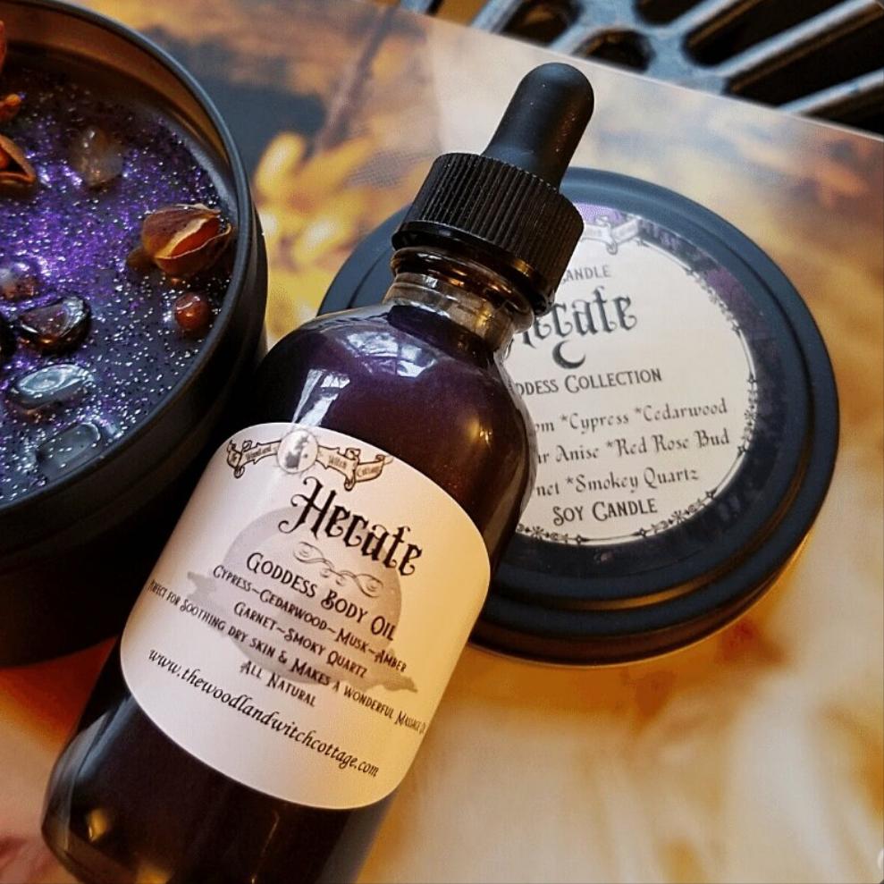 HECATE BODY OIL Woodland Witchcraft