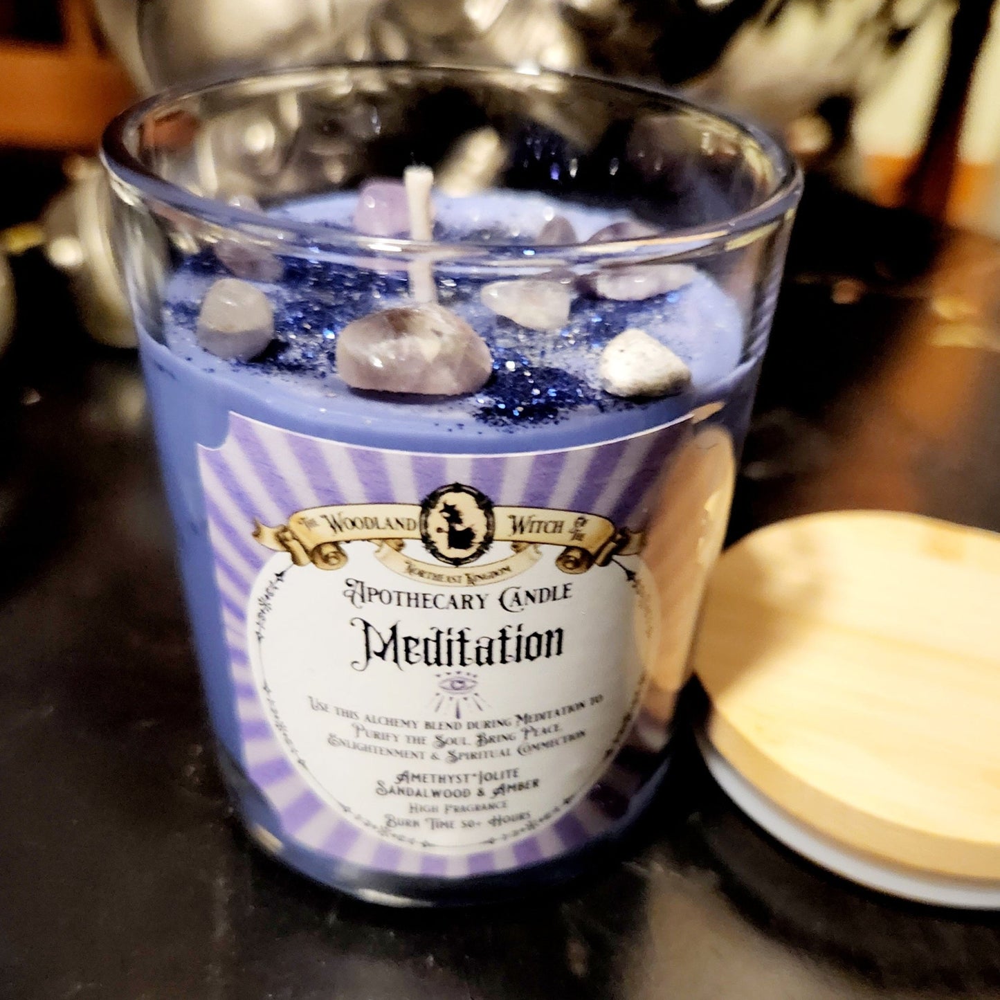 MEDITATION APOTHECARY CANDLE Woodland Witchcraft