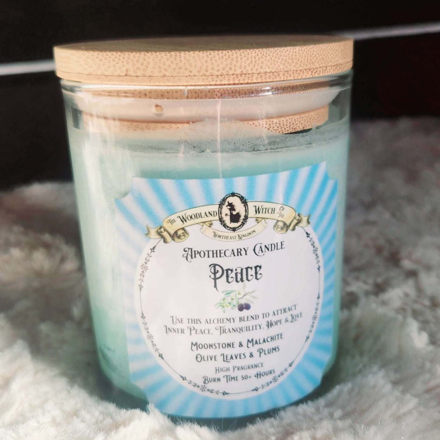PEACE APOTHECARY CANDLE Woodland Witchcraft