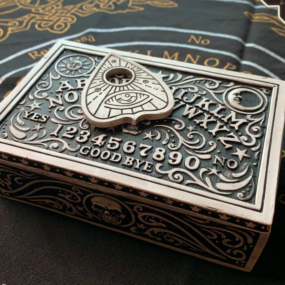 SPIRIT BOARD BOX W/ PLANCHETTE Woodland Witchcraft