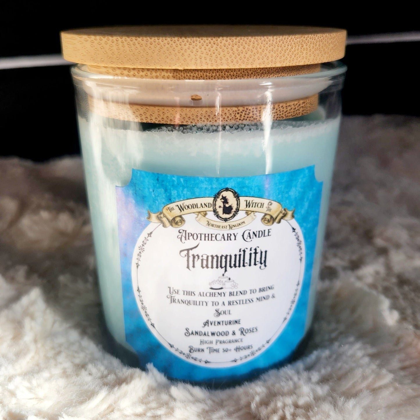 TRANQUILITY APOTHECARY CANDLE Woodland Witchcraft