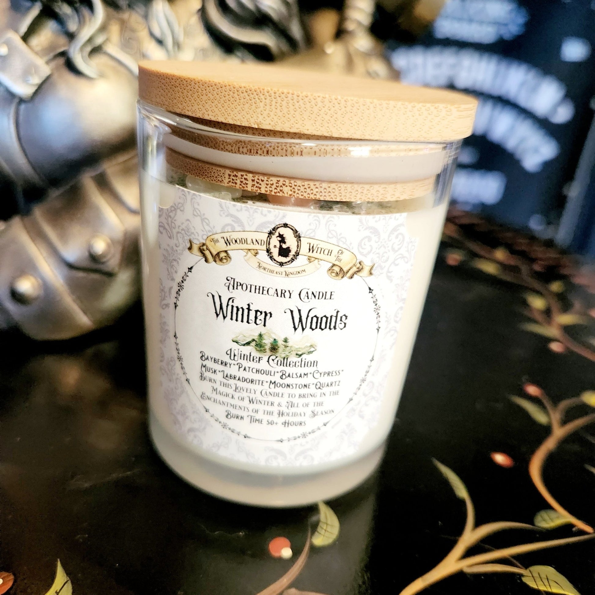 WINTER WOODS APOTHECARY CANDLE Woodland Witchcraft