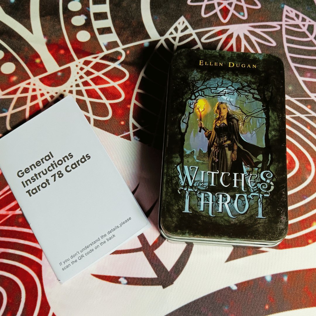 WITCHES TAROT DECK by Ellen Dugan Woodland Witchcraft
