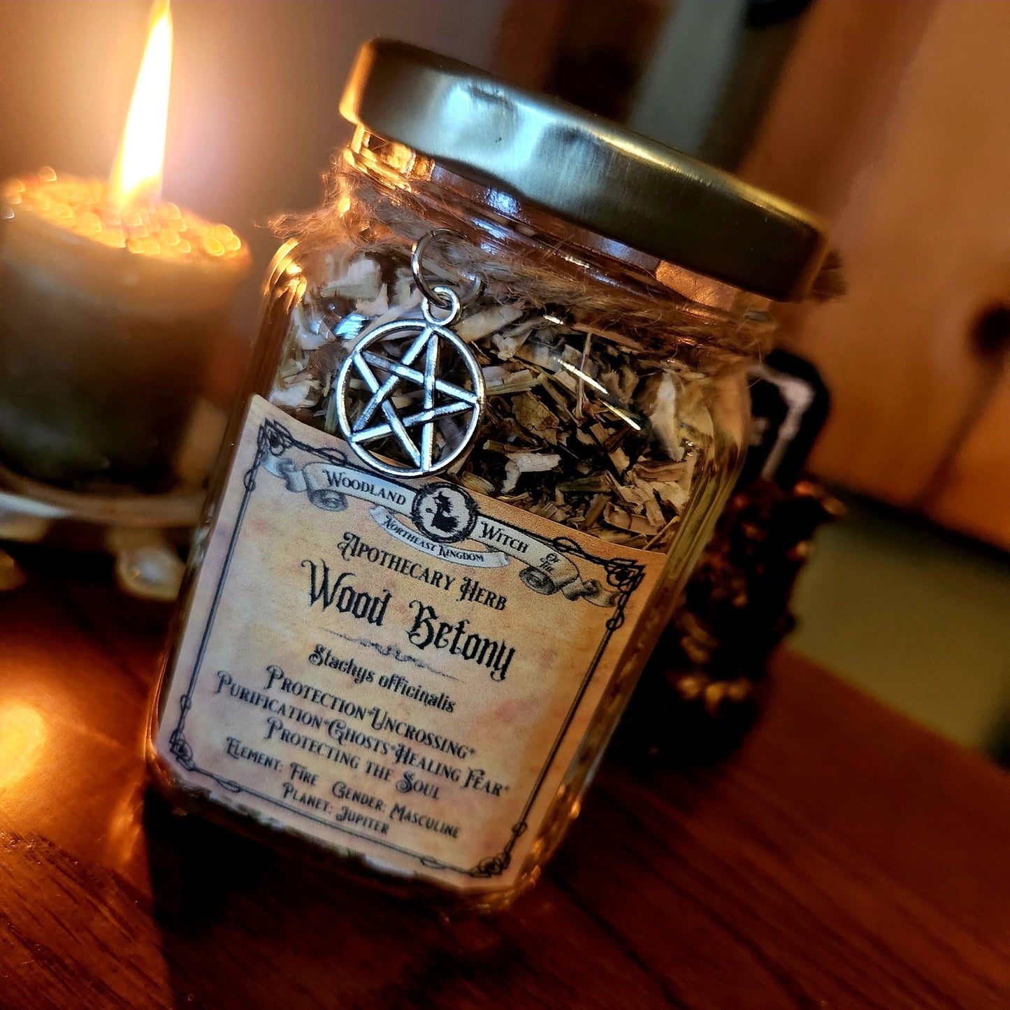 WOOD BETONY APOTHECARY HERB Woodland Witchcraft