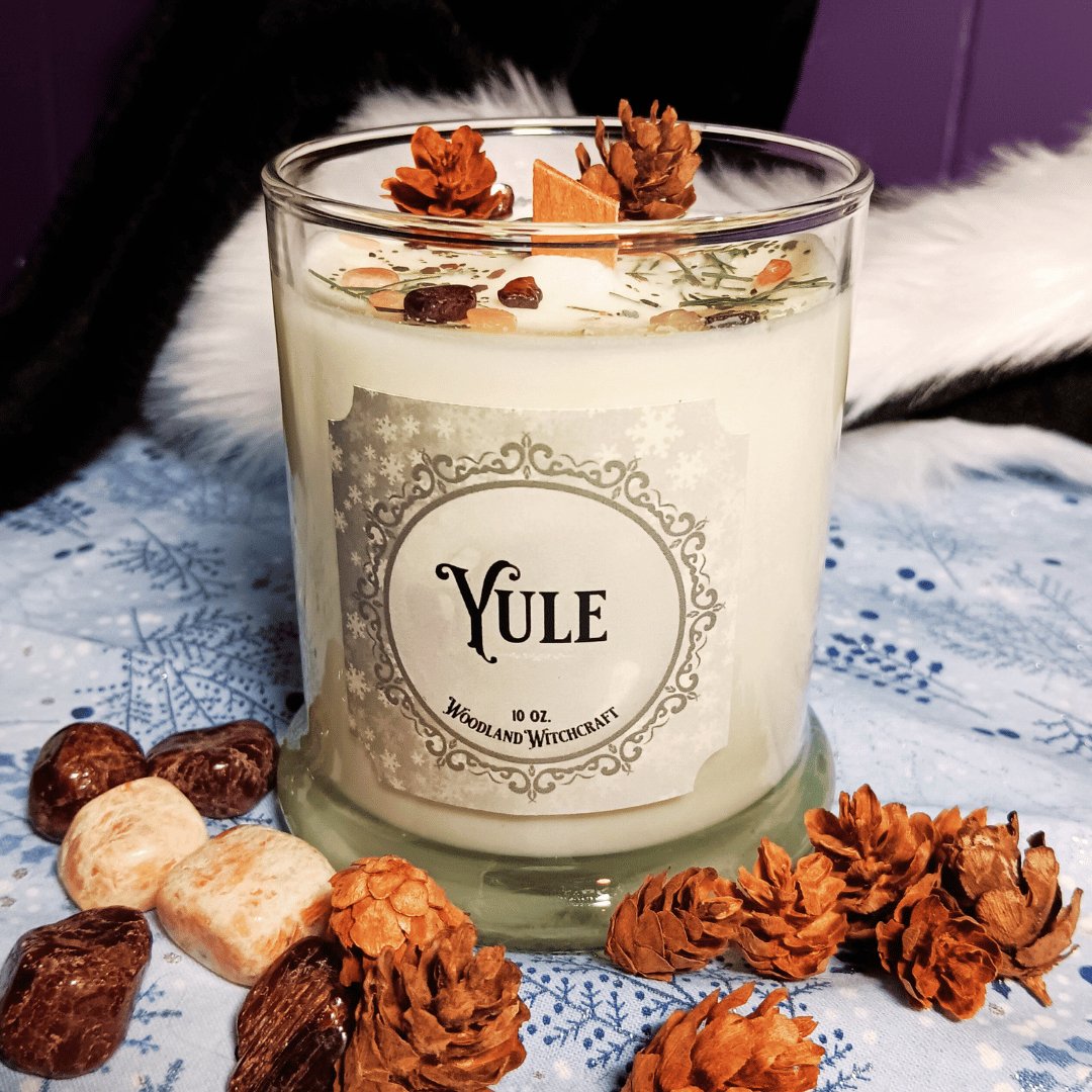 YULE ALCHEMY CANDLE Woodland Witchcraft
